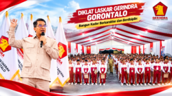 Diklat Laskar Gerindra Gorontalo, Bangun Kader Berkarakter dan Berdisiplin